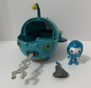 Vehículo de misión Octonauts Gup-A submarino verde azulado 7" + figura - Imagen 1 de 17
