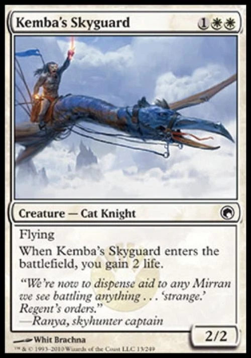 Kemba's Skyguard -Foil Light Play MTG Scars of Mirrodin - Image 1 of 1