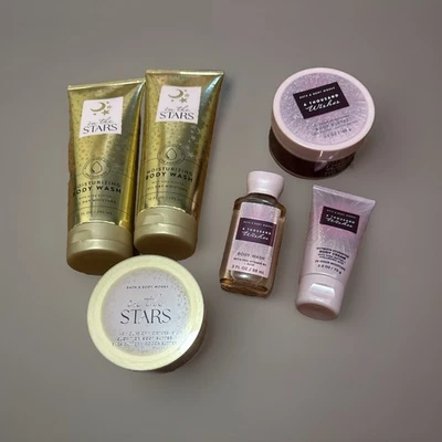 Alot 6 of Bath&Body Works in the STARS/A THOUSAND WISHES,BODY WASH,butter lotion - Image 1 of 4