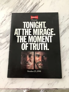 1990 WBA Boxing Program Buster Douglas v Evander Holyfield Heavyweight Champion - Picture 1 of 4