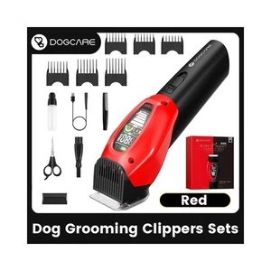 DOGCARE Short and Sweet Dog Smart Pet Clippers Grooming Kit PC01 Race Red NEW - Picture 1 of 2