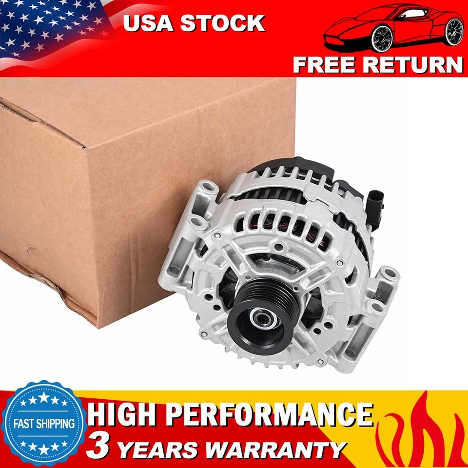 180A Alternator 0131543502 0121715114 For Mercedes-benz S550 V8 5.5L 2007-2011 Foto 1 de 4