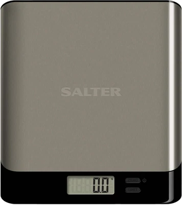 Salter Arc Pro Stainless Steel Digital Kitchen Scale 5Kg - image 1 of 4