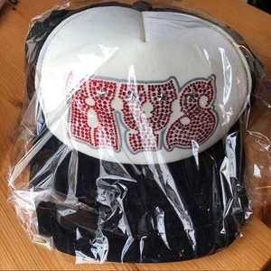 Hysteric Glamor Rhinestone Mesh Cap Snapback Stars Silver Glitter Used - Picture 1 of 2