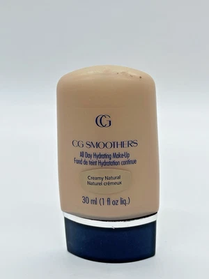 Covergirl CG 平滑剂全天保湿化妆 - 乳霜天然 - 1 盎司全新无标签 — 第 1/4 张图片