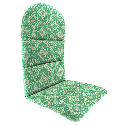 JORDAN MANUFACTURING New Outdoor Patio Adirondack Chair Cushion with Strap 20.5" x 49", UV Treated