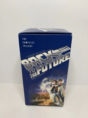 Back to the Future Trilogy (VHS, 2002, 3-Tape Set) Universal PG Michael J Fox - Image 1 of 3