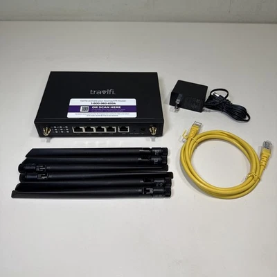 Travlfi Journey Xtr Mobile 4G Lte Router & Wifi Extender Pace 700-011 - Image 1 of 4