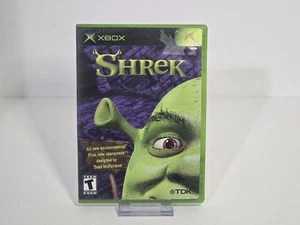 Shrek (Microsoft Original Xbox, 2001) Spiel CIB komplett mit Handbuch GETESTET - Bild 1 von 5