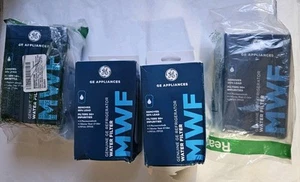 Nuovo ORIGINALE Confezione 4 Sigillati GE MWF MWFP 46-9991 Filtro Acqua Frigo Smartwater - Foto 1 di 7