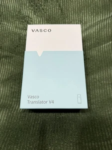 Vasco Translator V4 Ruby Red Language Device 108 Languages Lifetime Free Data Jp - Picture 1 of 5