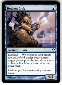 Hedron Crab Zendikar Regular MTG NM - Picture 1 of 2