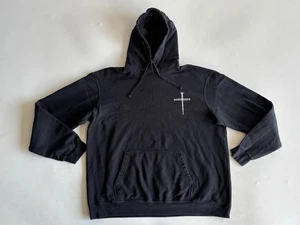 Port & Company Nail Cross Hoodie Herren Gr. XL schwarz weiß Pullover - Bild 1 von 8