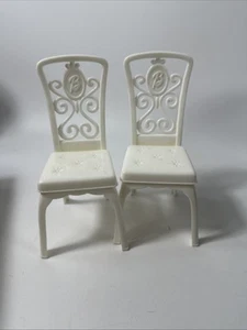 Vintage Grand Hotel Dollhouse Furniture White Dining Chair Replacement 2001 - Picture 1 of 8
