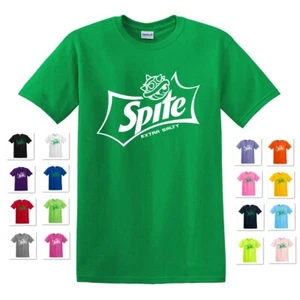 SPITE EXTRA SALTY SPIKY SHELL SPRITE SODA PARODIE HUMOR LUSTIGES GESCHENK T-SHIRT - Bild 1 von 18
