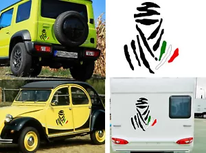 Bandiera Italiana Tuareg, Adesivo In Vinile Versione V2-A - Imagen 1 de 21