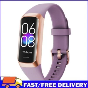 Fitness Tracker Smart Bracelet Bluetooth-compatible for Women Men (Dark Purple) - Zdjęcie 1 z 11
