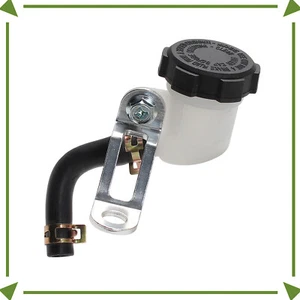 Universal Brake Clutch Master Cylinder W/ Bracket Serbatoio olio Fluid Reservoir - Picture 1 of 9