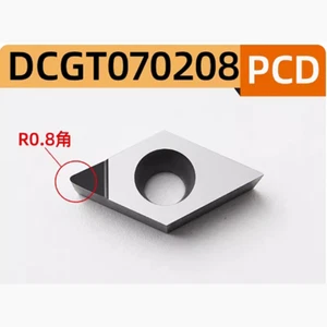 4pcs DCGT070208 PCD polycrystalline diamond PCD DCGT21.52 PCD Turning insertion - Picture 1 of 10