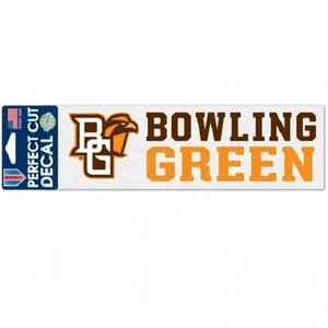 BOWLING GREEN STATE FALCONS 3"X10" PERFECT CUT DECAL BRAND NEW FREE SHIPPING - Picture 1 of 1
