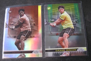 DANIEL RINCON 2-CARD ROOKIE LOT 2024 Topps Chrome Tennis SEPIA/BASE #158 - Bild 1 von 2