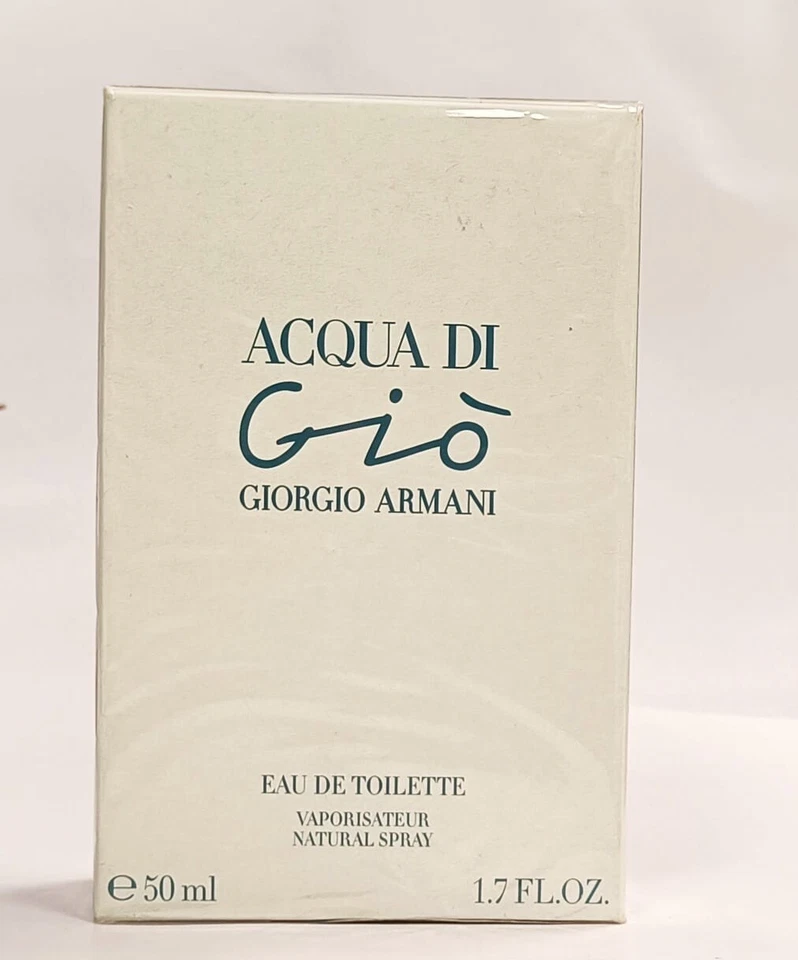VINTAGE ACQUA DI GIO 50 ML FOR WOMAN GIORGIO ARMANI BATCH CODE  38E402 AÑO 2008 - Imagen 1 de 3