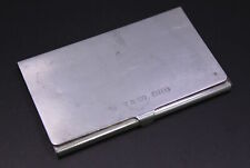 Vintage 1999 .925 Sterling Silver Tiffany & Co. "1837" Hinged Business Card Case