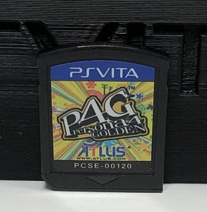 Persona 4 Golden PG4 Sony PlayStation PSVita (2012) Altus nur Cartridge getestet - Bild 1 von 7