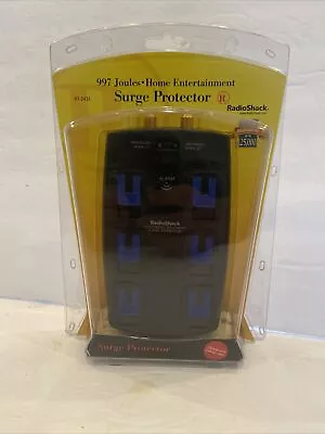 Radio Shack Surge Protector SINGLE OUTLET 61-2431 997Joules Home Entertainment - Image 1 of 4
