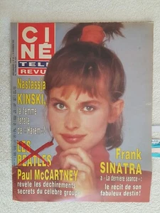 CINE REVUE N°46 1985 NASTASSJA KINSKI FOUCAULT BEATLES SINATRA CHRISTIAN-JAQUE - Picture 1 of 17