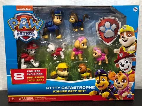 Nickelodeon PAW PATROL Kitty Catastrophe Figure Gift Set 8 Figures Spin Master Cover
