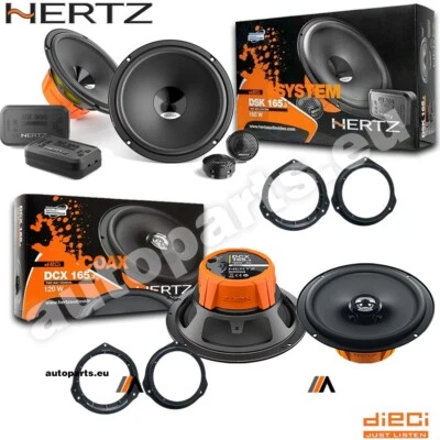 Kit 6 Casse Altoparlanti Hertz Anteriori e Posteriori per Mercedes CLK C209 - Immagine 1 di 4