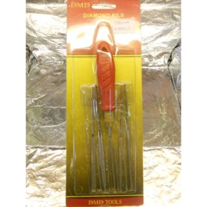 ** Tasma 075013 Diamond File Handle Set 3mm x 140mm (5 pieces) - Picture 1 of 1