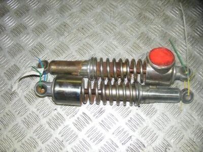 Kawasaki S3 400 KH400 Triple 1976 Pair Of Rear Shock Absorbers Suspension  — 第 1/4 张图片