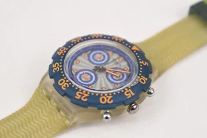 ⌚ Swatch AquaChrono 1994 SILVER MOON SBK100 - Nuovo / Brand New - Vintage 105 - Imagen 1 de 5