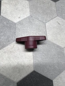 1988-1998 Chevy GMC C/K 1500 2500 3500 Truck Spare Jack Carrier Wing Nut Red - Picture 1 of 4