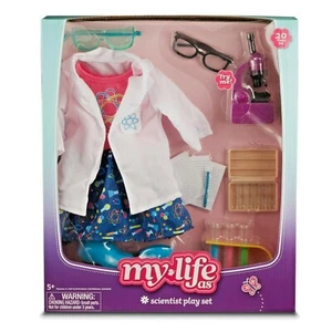 MY LIFE AS SCIENTIST PLAY SET 20 PIECES LIGHT UP MICROSCOPE NEW 5+ - Picture 1 of 4