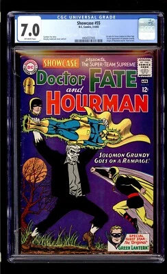 Showcase #55 1965 CGC 7.0 FN/VF OW High Definition Scans** - Image 1 of 2