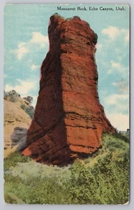 Postal de Monument Rock en Echo Canyon en Utah - Imagen 1 de 2