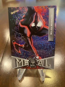 2021 Marvel Metal Universe Spider-Man #52 Miles Morales Grandiose Parallel - Picture 1 of 2