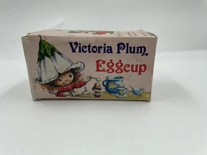 1981 Victoria Plum Eggcup - Vintage Collectible with Original Box - Picture 1 of 7