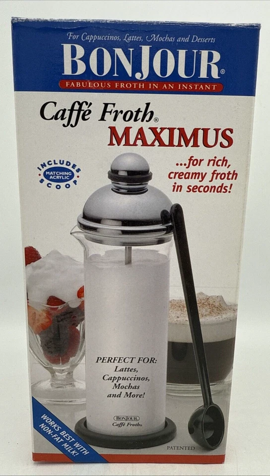 BonJour Caffe Froth Maximus Fabulous Froth In An Instant Model 7018 - Image 1 of 4