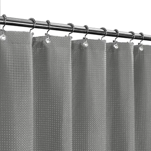 Shower Curtain Fabric 60 x 72 inch, Waffle Weave, Hotel Luxury Spa, 230 GSM Heav - Picture 1 of 5