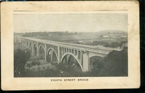 Eighth Street Bridge Allen Town Pennsylvania PA Postcard - Imagen 1 de 2