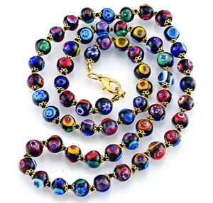 New ANTICA MURRINA Venezia - Murano Glass - Mosaico Necklace - Picture 1 of 4