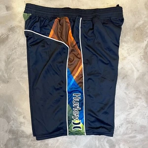 NEU Hurley Nike Dri Fit Herren Basketball Sportshorts schwarz mehrfarbig neu mit Etikett - Bild 1 von 11