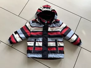 Steiff Winterjacke 80 Blau Rot Weiß Gebraucht Top Zustand - Bild 1 von 4