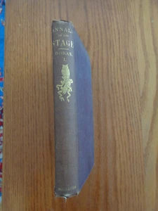 Annals of English Stage, Thomas Betterton to Edmund Kean, Vol 1 by Doran 1865 HC - Imagen 1 de 1