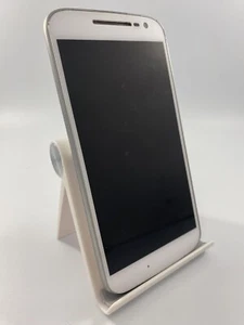 Motorola Moto G4 White Unlocked 16GB 5.5" 13MP Android Smartphone Fault #D02 - Picture 1 of 13