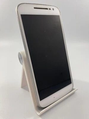 Motorola Moto G4 White Unlocked 16GB 5.5" 13MP Android Smartphone Fault #D02 - Image 1 of 4